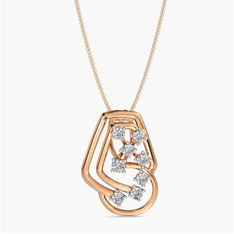 Cascade Glow Pendant | Diamond Pendant | 14kt Gold | Moena – MOENA ...