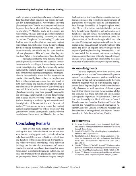 Understanding peri implant-endosseous_healing | PDF