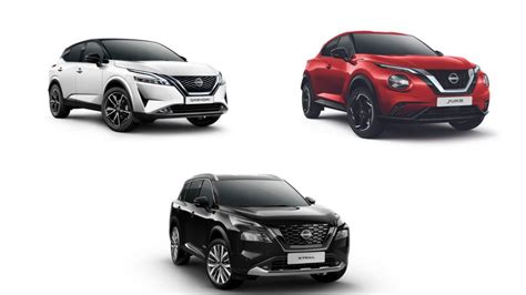 Nissan showcases three new SUVs X Trail, Qashqai and Juke for Indian ...