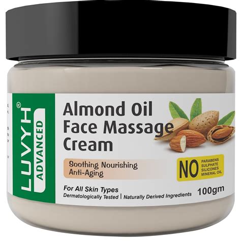 Face Massage Cream For Facial - Almond Oil Face Massage Cream – Luvyh