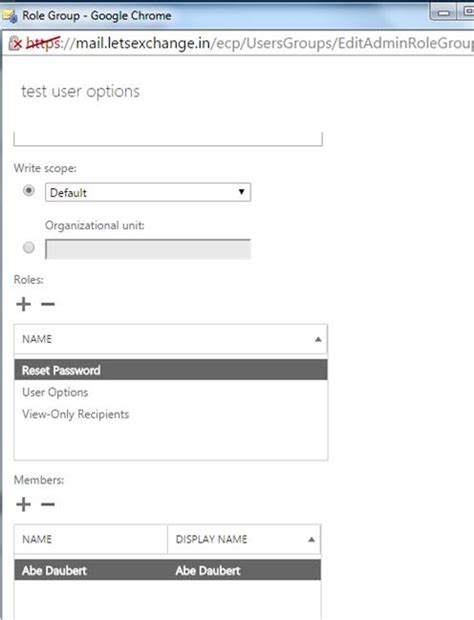 How to create roles group and assign them to admin using ECP in ...