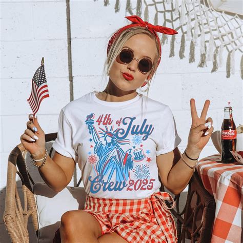 Nuvello July 4th Shirts, 2025 July 4th Party, Patriotic Shirts, 4th of ...
