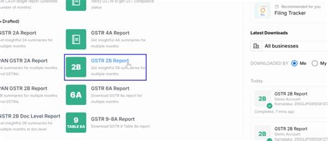 GSTR 2B Report: Detailed overview and guide | Product Help and Support