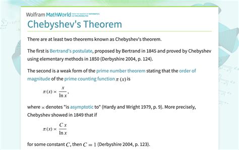 Image result for Chebyshev Theorem