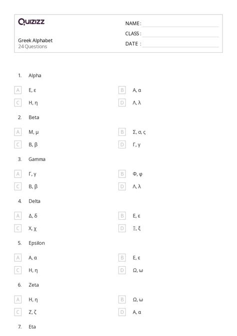 50+ Alphabet worksheets for 4th Class on Quizizz | Free & Printable