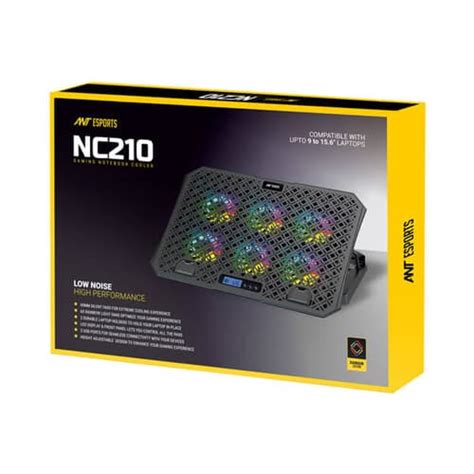 Buy Ant Esports NC210 RGB | Laptop Cooler | Mdcomputers.in