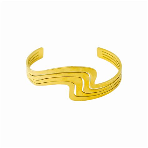 Golden Flow Cuff – missastute.com
