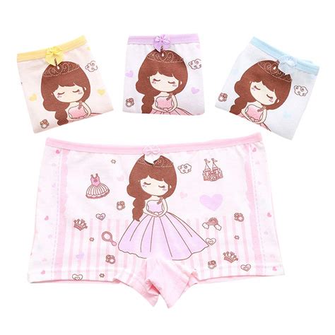 Buy Hopscotch Girls Cotton and Spandex VPK Set of 4 Printed Fairy ...
