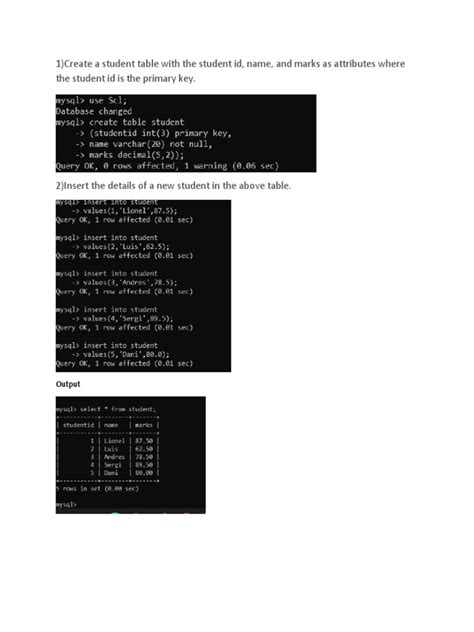 Image result for MySQL Practical