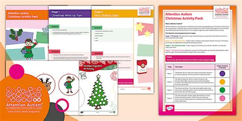 Attention Autism: Christmas Activity Pack