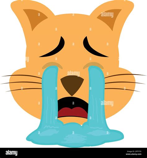 Do cats cry Stock Vector Images - Alamy