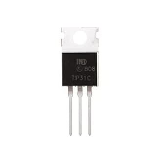 HUABAN 10 Pieces TIP31C 100V 3A TO220 BJT Bipolar Silicon NPN ...