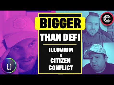 BIGGER THAN DeFi - Illuvium ILV & Citizen Conflict CCASH