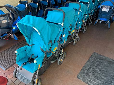 Disneyland Debuts New Double Seat Rental Strollers to Comply with Size ...