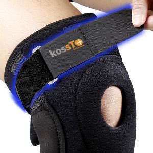 Buy kossto Hinged Knee Brace, Open Patella with Gel Pads & Dual Metal ...
