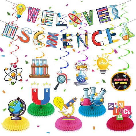 Buy Science Birthday Party Decorations Science Party Decor We Love ...