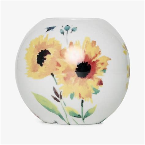 Buy Splendid Eden Floral Print T-Light Holder from Home Centre at just ...