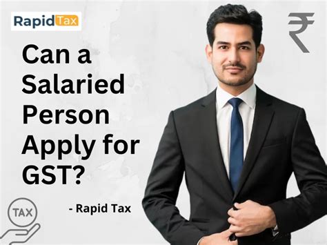 Can a Salaried Person Apply for GST?