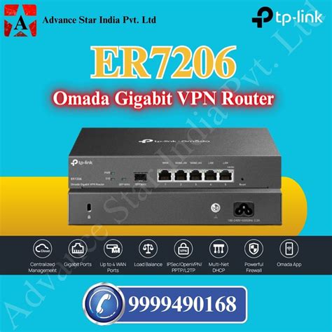 ER7206 Omada Gigabit VPN Router Dealer in Delhi