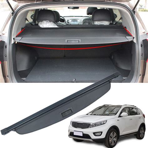 Buy Marretoo for Kia Sportage Cargo Cover 2011-2020 2021 Black SUV ...