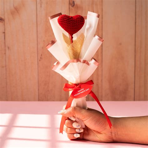 Crochet Heart Bouquet – The Zappy Box