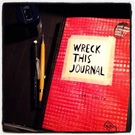 My First Wreck This Journal