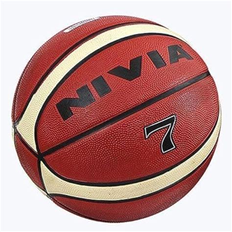 Nivia Rubber Basketball, Size 7 (Color May Vary) : Amazon.in: Sports ...