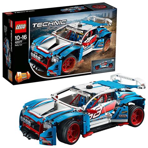 LEGO Boy's Technic Rally Car Building Blocks (Multicolor, 10 to 16 ...