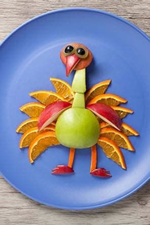 Peacock Made of Food Journal : Cool Image: Amazon.in: Books