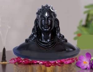 YDI Lord Shiva in Dhyana Mudra Adiyogi Shiva Idol for Home Decor, Gift ...
