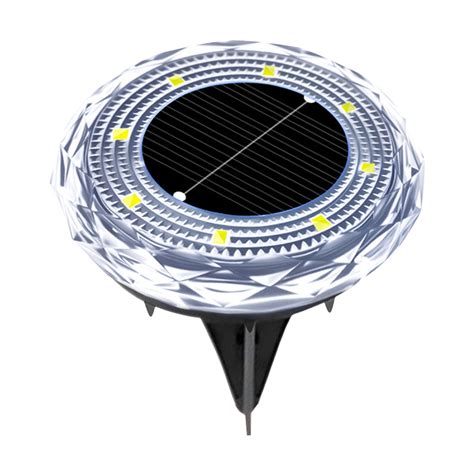 10pc Solar Lights Outdoor Garden 8 H Working 600mAh Solar Floor Lights ...