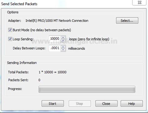 DOS Attack with Packet Crafting using Colasoft - Hacking Articles