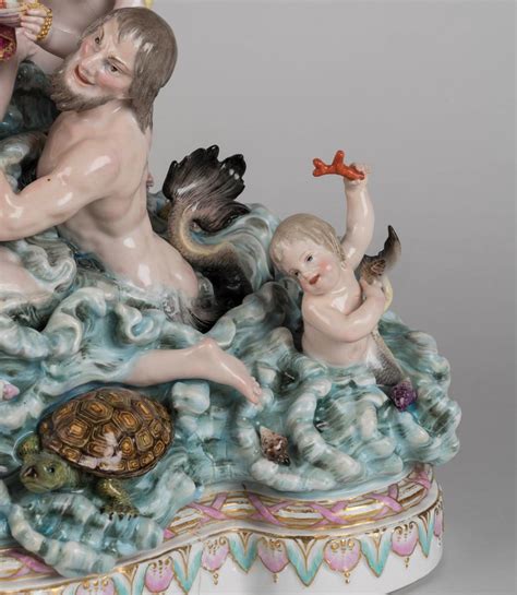 Meissen porcelain group of The Triumph of Galatea, Saxony | BADA