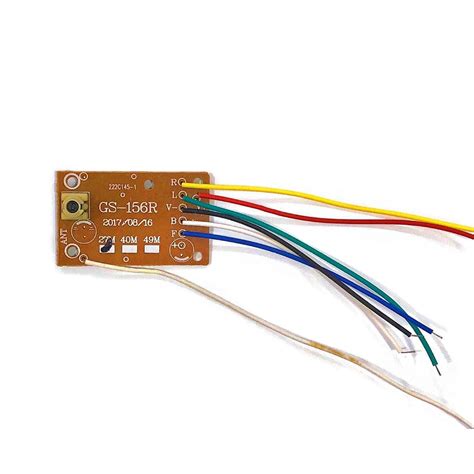 BNF® 4Ch Rc Remote Controller Transmitter and Receiver Circuit Board ...