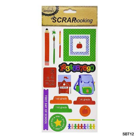 Thematic Scrapbook & Journaling Sticker Pack – Inkarto