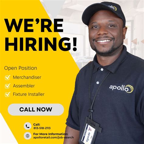 #teamapollo #hiringevent #merchandisers #assemblers #careeropportunity ...
