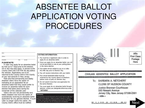 Absentee Ballot Example 的图像结果