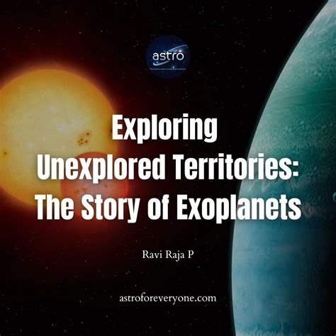 Exploring Unexplored Territories: The Story of Exoplanets