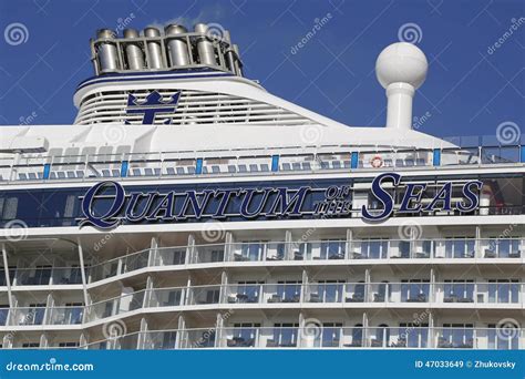 Newest Royal Caribbean Cruise Ship Quantum of the Seas Docked at Cape ...