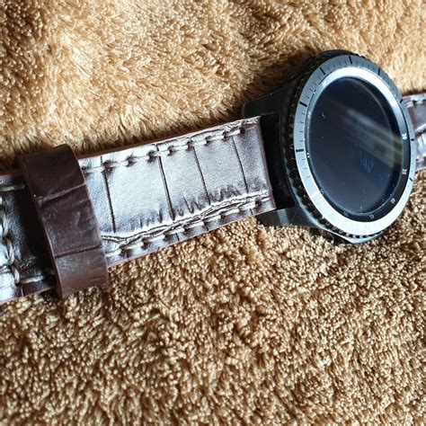 Samsung galaxy watch strap - Indianleathercraft