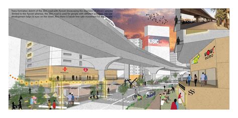 URBAN TRANSFORMATION: ANJALI CHAAR RASTA | CEPT - Portfolio