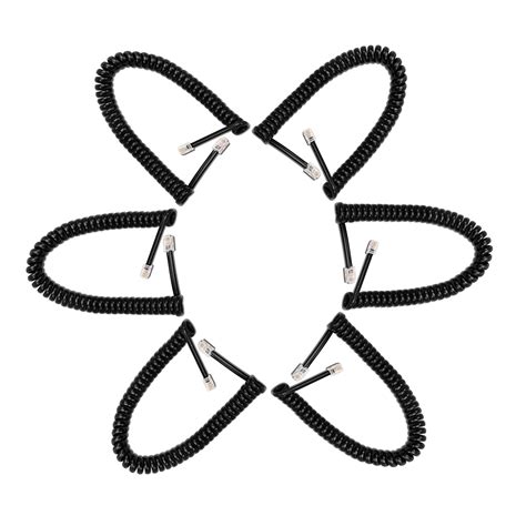 AIMIJIA Telephone Handset Cordï¼Å’ Modular Coiled Telephone Handset ...