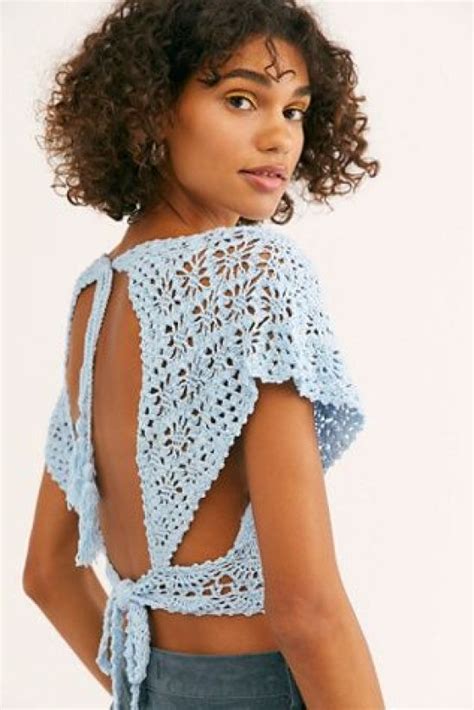 crochet patterns crop top