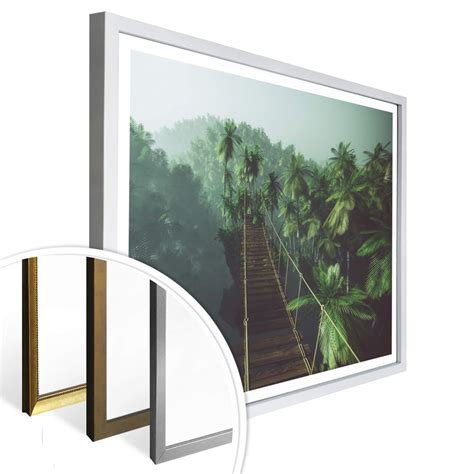 Poster Jungle Bridge | wall-art.com