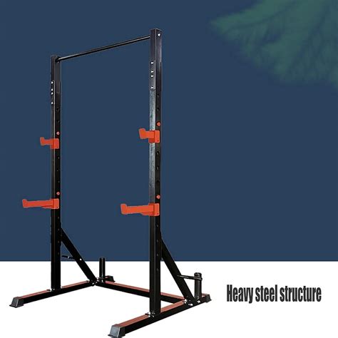 Buy ATAAY Squat Barbell Rack, Barbell Power Rack Exercise Stand with ...