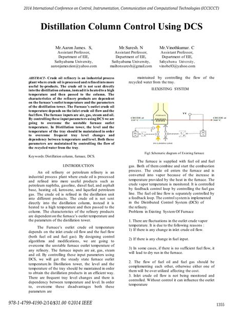 Image result for Distillation Column Control System