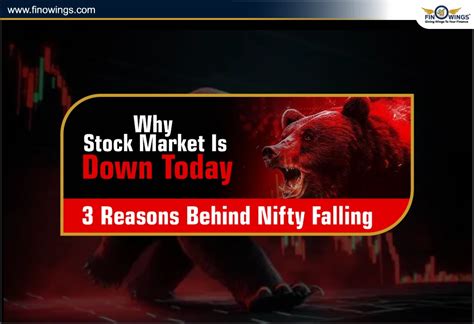 Why Stock Market is Down Today: 3 Reasons Behind Nifty Falling