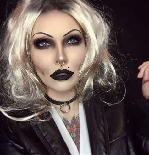 Image result for Chucky Bride Makeup Tutorial