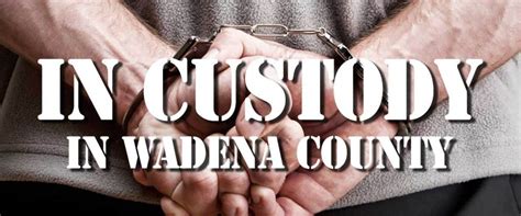 Hubbard County MN Jail In-Custody - Pine and Lakes Echo Journal | News ...