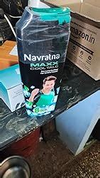 Navratna Maxx Cool Talc | Talcum Powder | Body Odour Protection ...